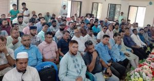 সীতাকুণ্ড নবনির্বাচিত দোকান মালিক সমিতির নেতৃবৃন্দের প্রশাসনের সাথে মত বিনিময় 